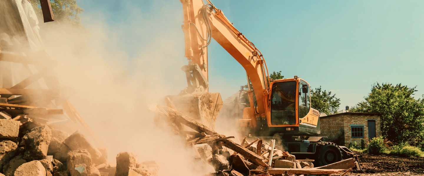 demolition of a building San Antonio TX